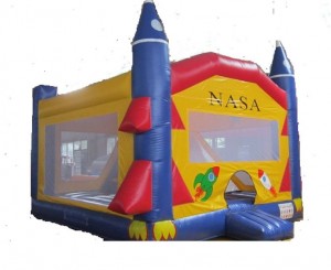 out of space Jumping castle